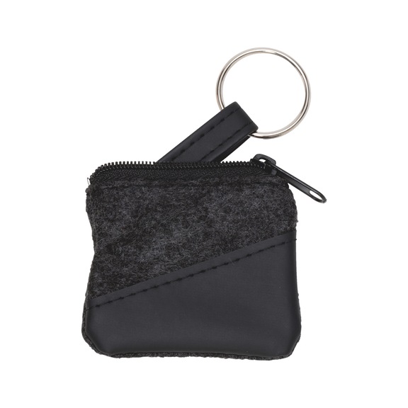 Key pouch felt with PU imitation leather