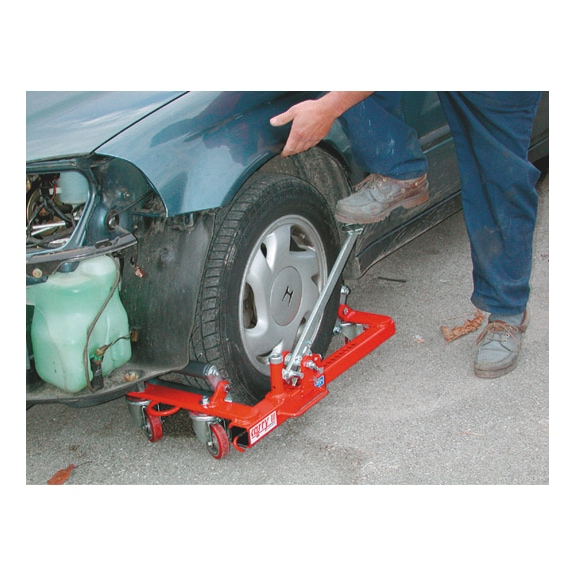 Maniglie Di Sicurezza Per Carrelli 25mm - Ricambio Anti-Urti Rosso (2 Pezzi) - Foto 2