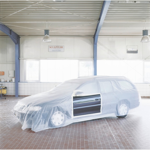 Masking film paintable