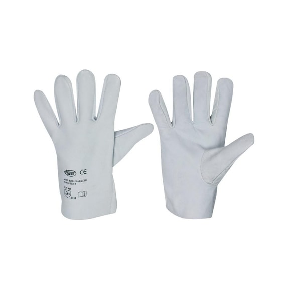 Protective glove, leather Feldtmann 0273 - PROTGLOV-FELDTM-0273-NAPPALEATHER-SZ11