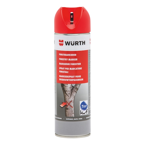 Forest marker - WOOD MARKING SPRAY FLUORESCENT RED