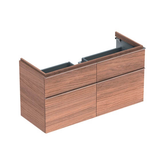Mobile sottolavabo iCon lavabo con 4 cassetti GEB - ICON-MOBILE-120-4CASSETTI-ROVERE-NAT.