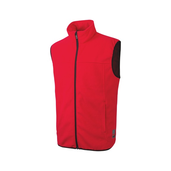 Gilet sans manches en polaire Lynx - GILET POLAIRE LYNX ROUGE XL