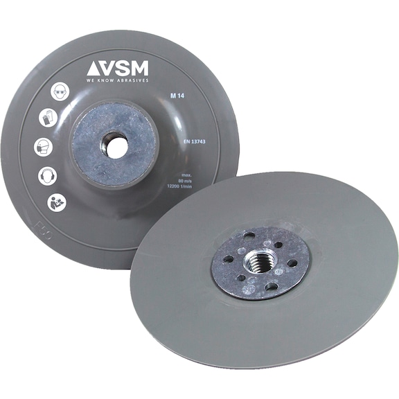 Backing pad vulcanised fibre disc ZFI VSM