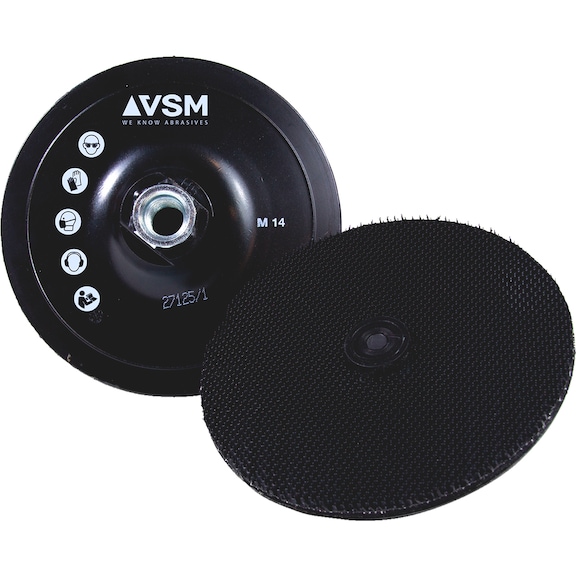 Backing pad sanding disc ZVLZ VSM - SPRTPLT-VLISHB-VSM-795272-D125MM