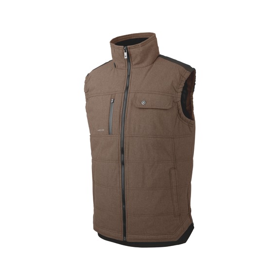 Veste Nature - GILET MATELASSE NATURE BRUN 3XL