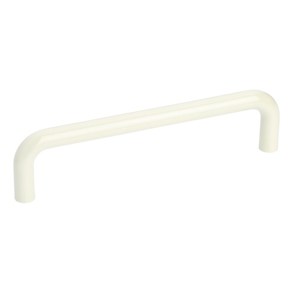 Stirrup handle nylon - HNDL-BOWTYP-NYLON-WHITE-128MM