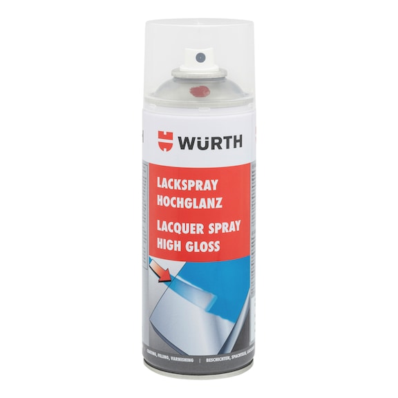 Paint spray, high gloss - PNTSPR-RAL3000-FLAME RED-HIGHGLOSS-400ML