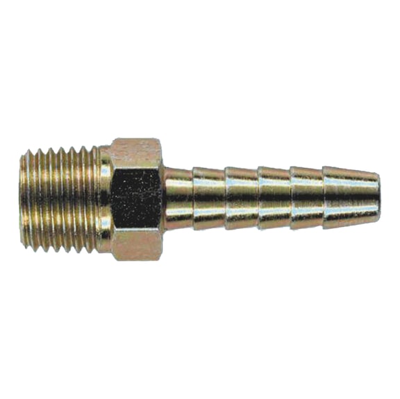 Threaded nozzle, pneumatic - NOZ-THR-PN-BSP-HC5656-(CR)-ST-1/4IN