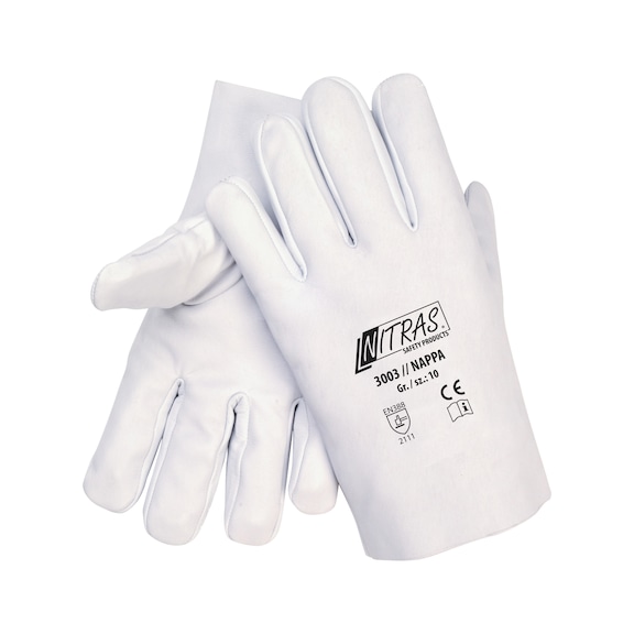 Leather protective glove Nitras 3003 Nappa - PROTGLOV-NITRAS-NAPPALEATHER-3003-GR.10