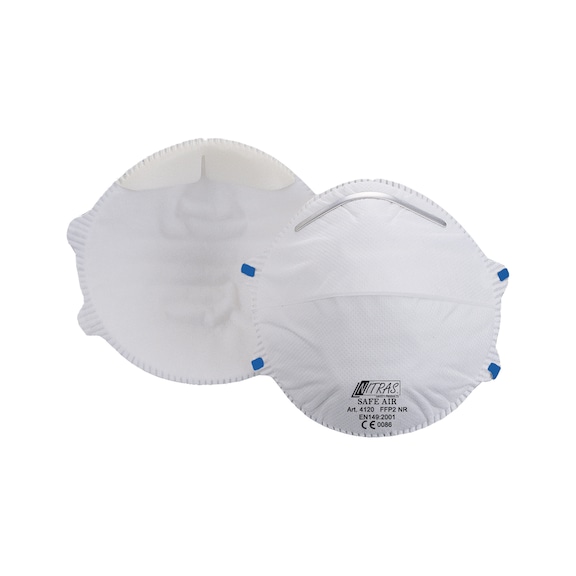 Disposable breathing mask - HALFMASK-NITRAS-4120-FFP2
