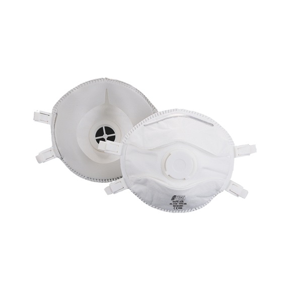 Disposable breathing mask - HALFMASK-NITRAS-4140-FFP3-VALVE