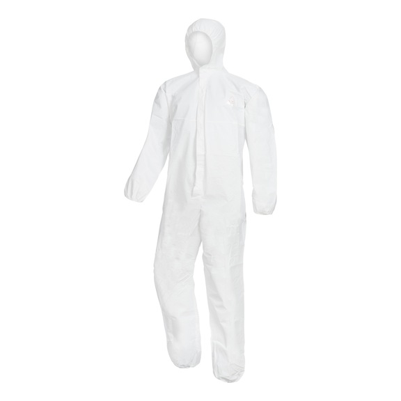 Protective clothing, disposable - COVERALL-NITRAS-PROT-4600-WHITE-L