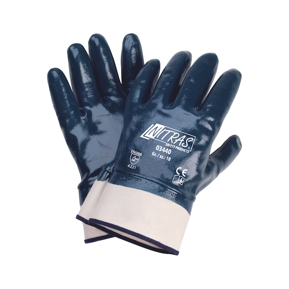 Protective glove, nitrile Nitras 03440 NTR