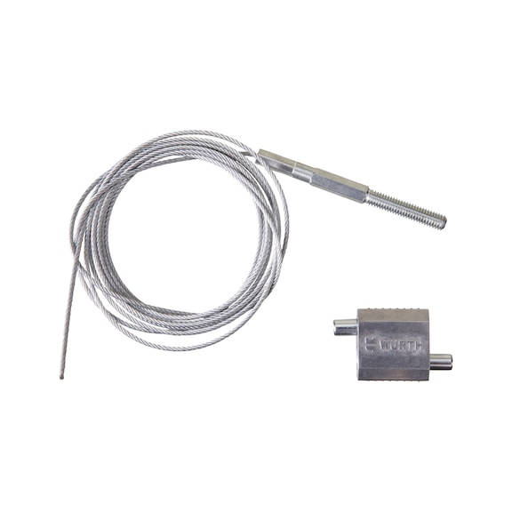 Kit attache Ø 1,5 mm + embout fileté M8