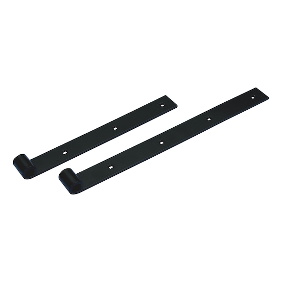 Penture pour volet en fer corroyé à bout droit