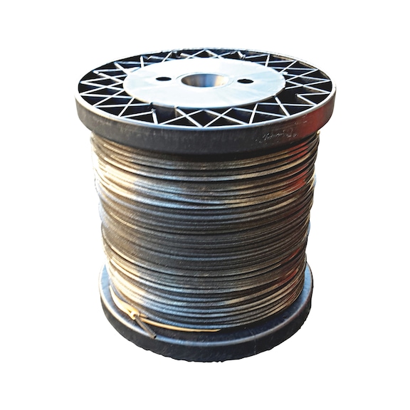 Fil pour d&eacute;broussailleuse - FIL DE DEBROUSS CARRE ALU DIAM 3MM L120M