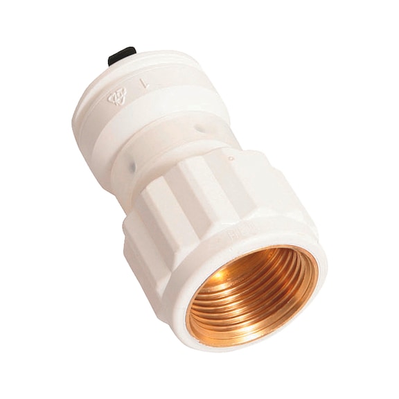 Raccord droit femelle VISION pour tube multicouche