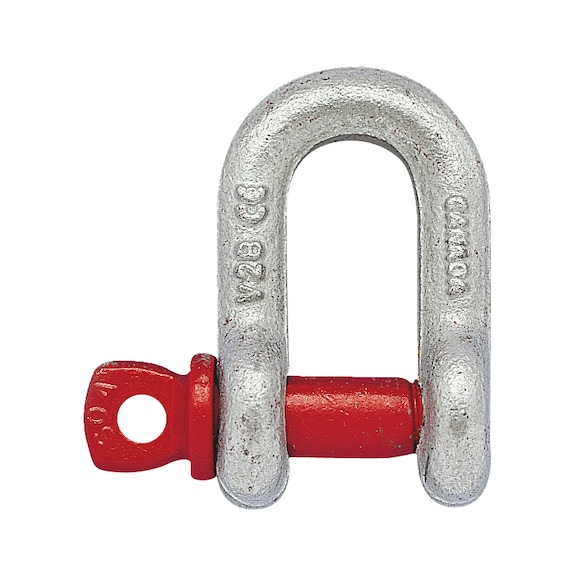 Manille droite axe viss&eacute; - 1