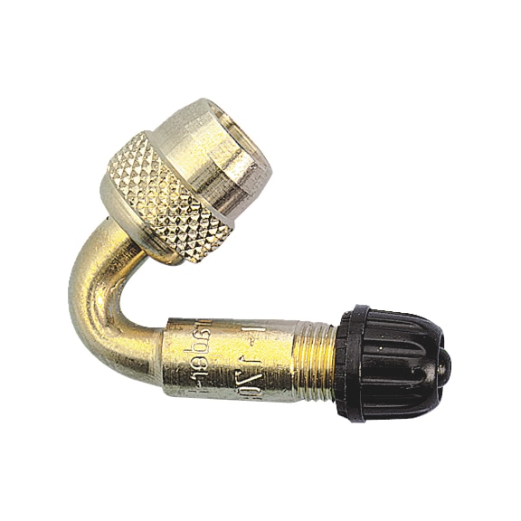 Rallonge de valve pliée - RALLONGE RIGIDE COUDEE 45°
