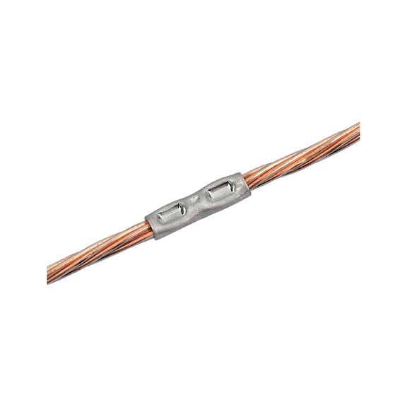 Lot De 50 Manchons à Sertir Doubles En Cuivre - Pour Bas De Ligne Pêche (2 Mm) - Alternative Aux Nœuds, Jointure Solide - 3
