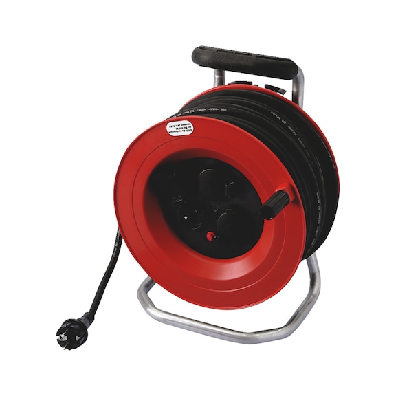 250 V plastic cable reel - CBLREEL-BE-PLA-(H07RN-F3G2,5)-33M