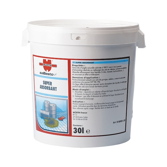 Granulated absorbent - 1