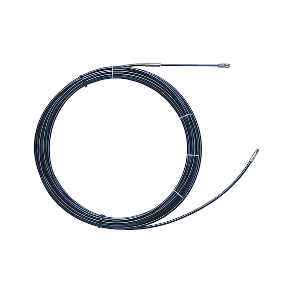 Tire-fils en nylon serti - D4 mm - L25 m - noir