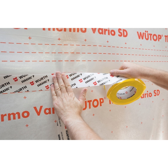 Ruban adhsif Eurasol P pour pare/frein vapeur | WURTH