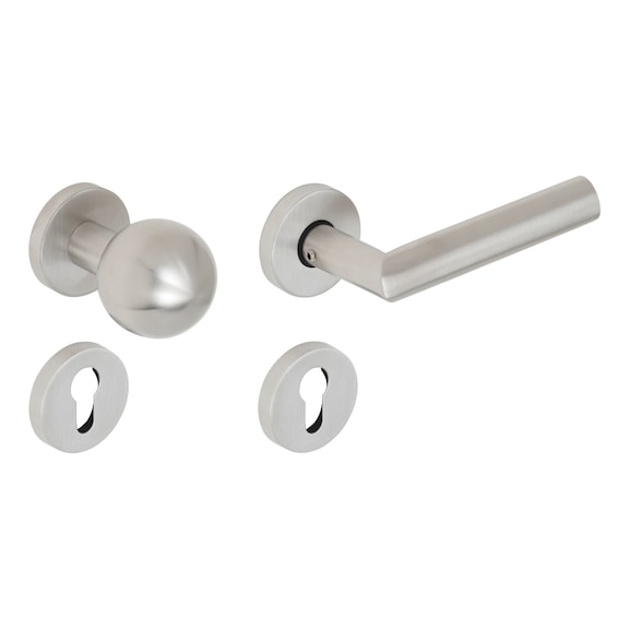 A 108 door handle - DH-A2-A108-ROS-CH-CK-L-MATT