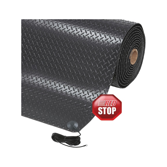 826 Diamond Stat työpistematto musta