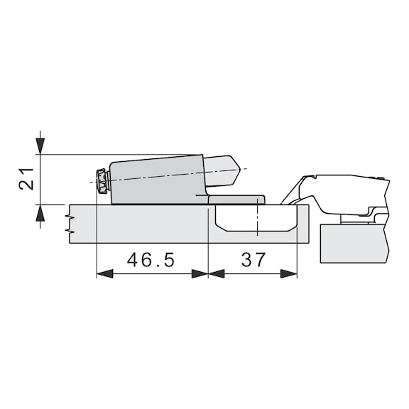 Ammortizzatore Soft Closing Per Cerniere Mondo Convenienza - Rallentatore Chiusura Ante - Foto 9