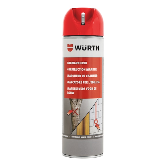 Building marker - CNSTMRK-RED-500ML