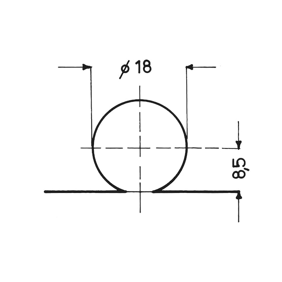 Zelfborgende planksteunverbinder - 6