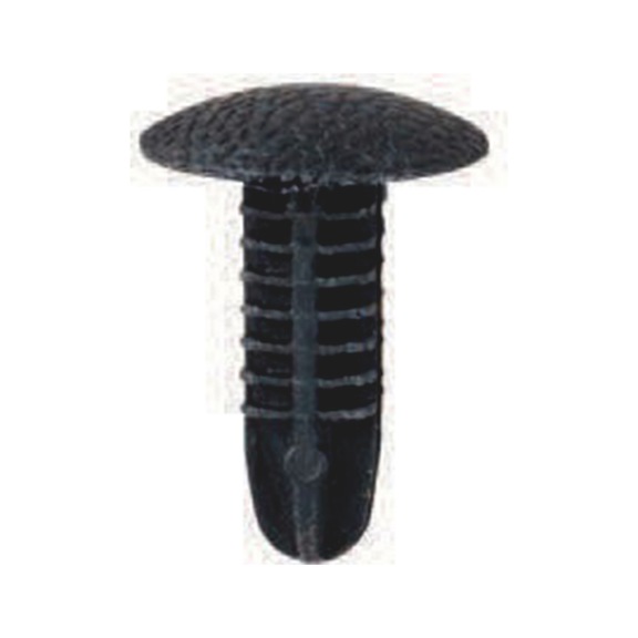 Covering plug, type 4 Pine tree shape, interrupted - BUMPER CLIP