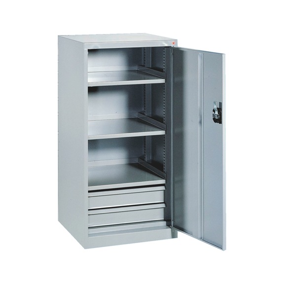 Hinged door cabinet PRO - WNG-DRCAB-FT02-RAL7035