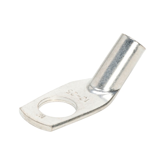 Winkelrohrkabelschuh 45&deg; handels&uuml;blich (DIN-&auml;hnlich) - WNKLROKBLSHH-45GRD-(E-CU)-J2N-M12-25QMM