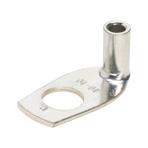 Winkelrohrkabelschuh 90&deg; handels&uuml;blich (DIN-&auml;hnlich) - WNKLROKBLSHH-90GRD-(E-CU)-J2N-M10-10QMM