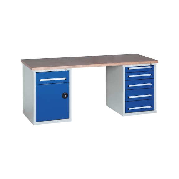 Workbench PRO WUS 2 - WRKBNCH-STA-PRO-WUS2/T6-2000-RAL5010