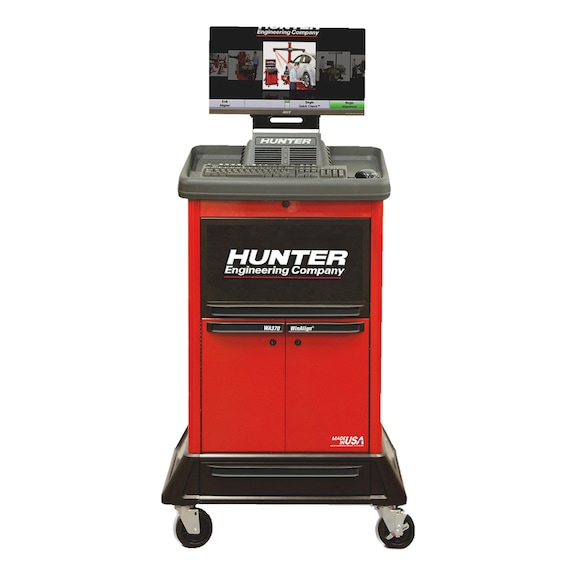 Mobilt kabinet til Hunter hjuludmåling - WA670E WA KABINET (CM) SMALT MOBILT