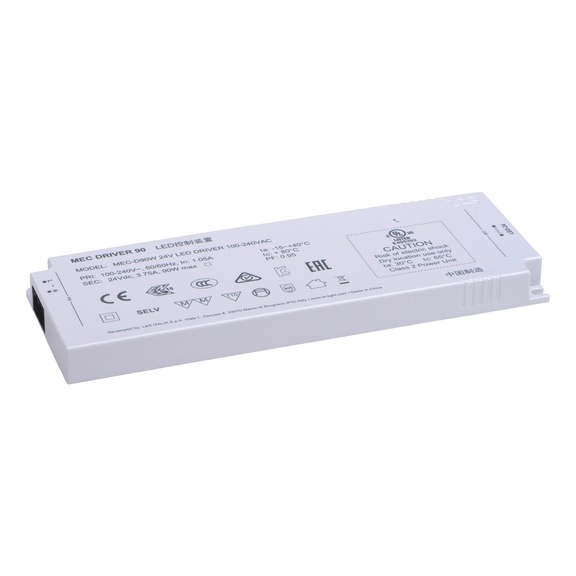 Variable LED transformer 12&nbsp;V/24&nbsp;V - TRAFO-LED-24V-90W-LED-T-12/24-1