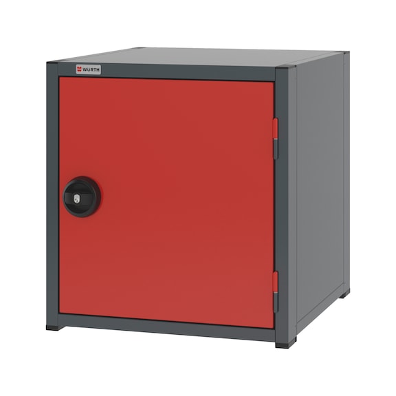 System wing door cabinet 8.6 574x603 mm - WNGDRCAB-8.6-H615-1SHLF-RAL3020