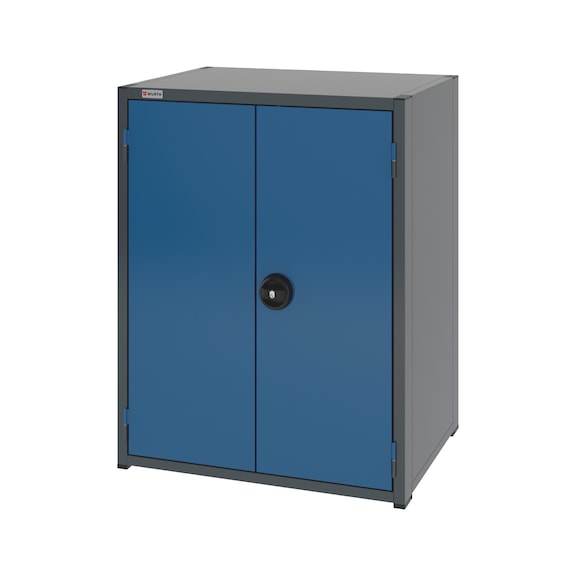 System wing door cabinet 12.6 805x603 mm - WNGDRCAB-12.6-H1035-2SHLF-RAL5010