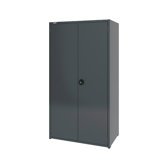 System wing door cabinet 16.6 1,037x603 mm - WNGDRCAB-16.6-H1935-3SHLF-RAL7016