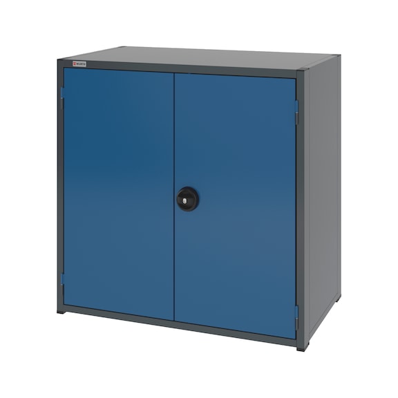 System wing door cabinet 16.6/1037x603mm - VLEUGDEURKST-16.6-H1035-2LEGPLNK-RAL5010