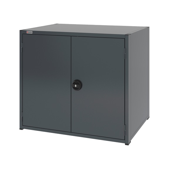 System wing door cabinet 16.8 1,037x770 mm - WNGDRCAB-16.8-H915-2SHLF-RAL7016