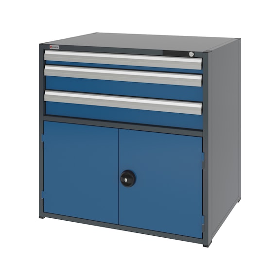 System-Kombischrank 16.8 - 1037x770 mm - KOMBISHRNK-16.8-H1035-FLGTR540-3SL-R5010