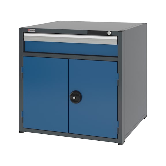 System combination cabinet 12.8: 805x770 mm - COMBICAB-12.8-H795-WNGDR540-1DRWR-R5010