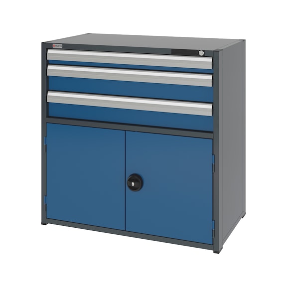 System-Kombischrank 16.6 - 1037x603 mm - KOMBISHRNK-16.6-H1035-FLGTR540-3SL-R5010