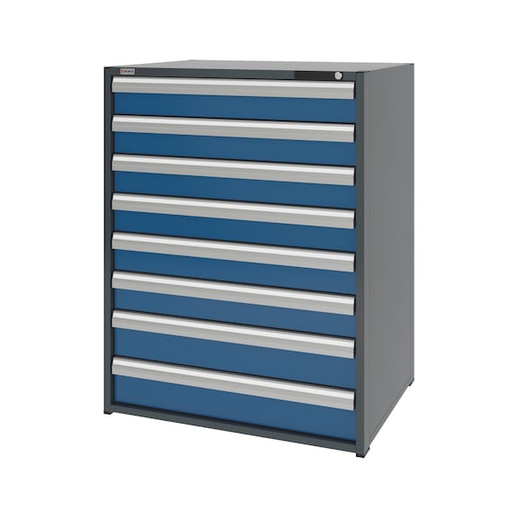 Syst&egrave;me d'armoire &agrave; tiroirs 16.8 : 1037x770 mm - DRWRCAB-16.8-H1335-8DRWR-RAL5010